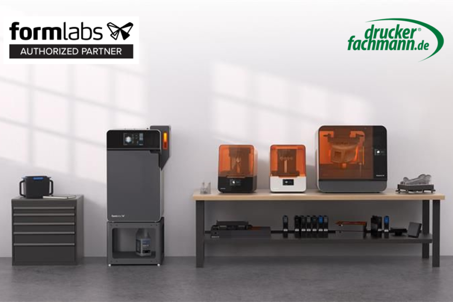 Neu im Portfolio von druckerfachmann.de: Erschwingliche Hochleistungs-3D Drucker von Formlabs