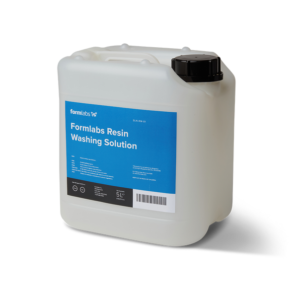 Formlabs Resin Wash Solution 5L – Zuverlässiges Lösungsmittel für saubere 3D-Druckteile Formlabs Resin Wash Solution 5L – Sicheres, effizientes Lösungsmittel für die Nachbearbeitung von SLA-3D-Drucken.